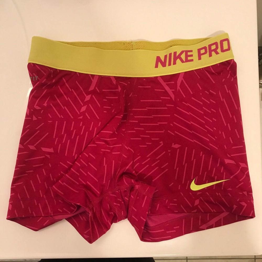 Nike Pro Pink Spandex Small